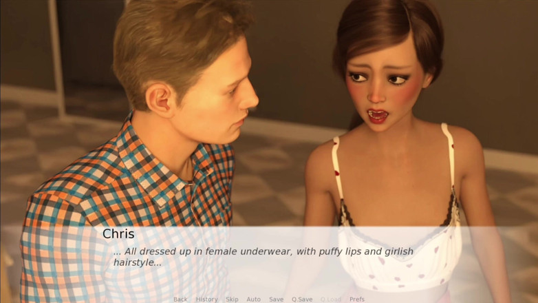 Femboy Maaya: Chris il ragazzo sissy succhia il suo amico Tom cazzo...
