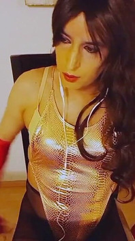 Hot Crossdresser Watching Porn and Enjoying My Feminine Side