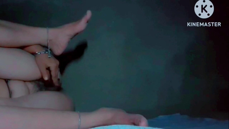 TricolorMusic3: Hot Teenage Girl Alone Stimulated and Her Hot Sexy