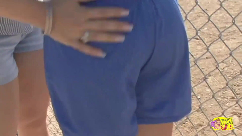 Naughty Lesbian Girls: Baseball Chicks Get Seduced and Picked up by the Lez...