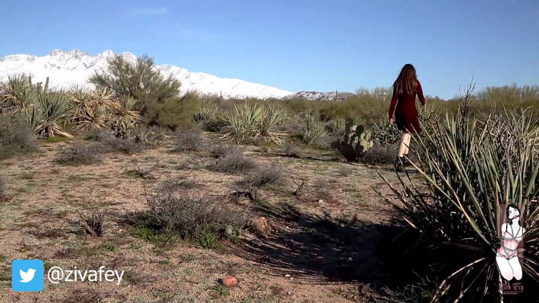 Ziva Fey: Ziva modeling at Four Peaks