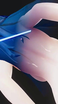 Impak Honkai - Raiden Mei Cowgirl Seks Hentai Bogel Creampie Mmd 3d Warna Biru Edit Smixix
