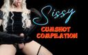 Sasha Q: Sissy cumshot compilatie
