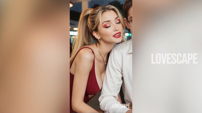 Lovescape: Sarışınla masum randevu tasmalı ve sürünen aşağılamayla bitiyor