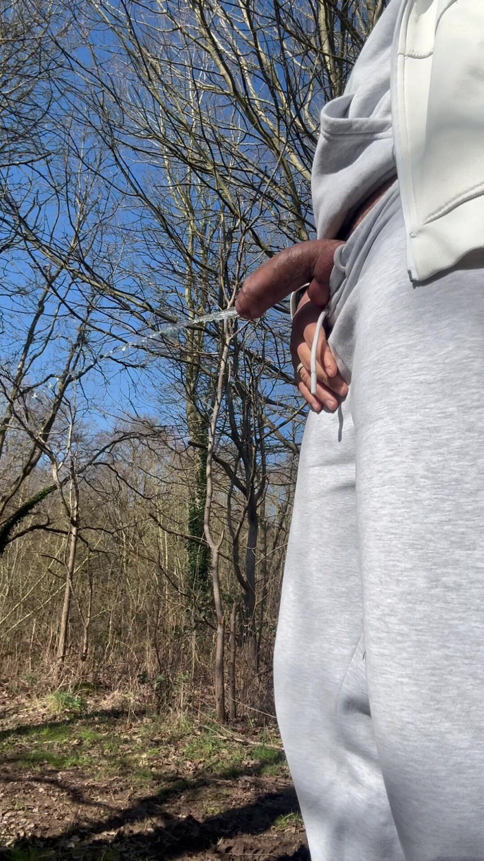 Hot dick in your ass: Cruise in the Woods, vovô casado chupou meu pau e...