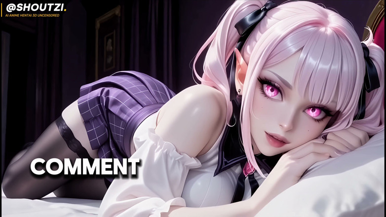 Shoutzi Anime Hentai3D Uncensored: Vespera the Cum-thirsty Vampire Slut New Harem Girl Academy Doggy...