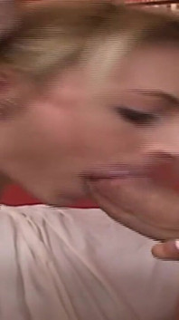 Her Sweet Teen Tongues Lick His Thick Cock