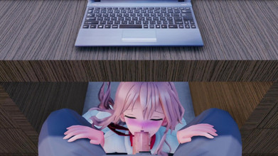 Velvixian: Минет под столом