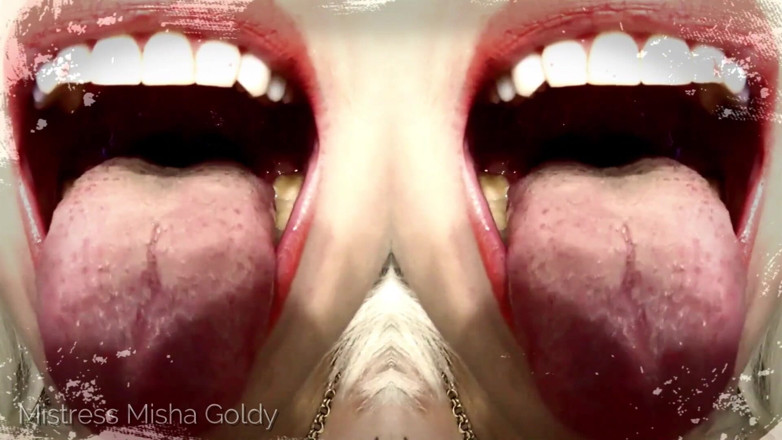 Goddess Misha Goldy: Donne-moi ton jus puis toi-même