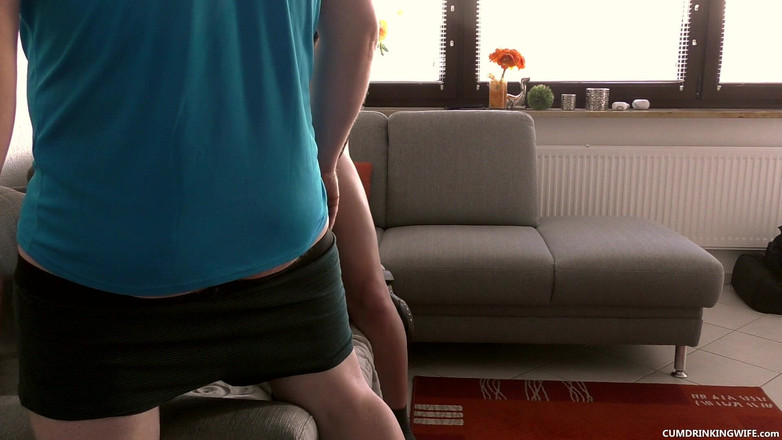 Cumdrinking Wife: Розведення груповухи в квартирі - еп.2