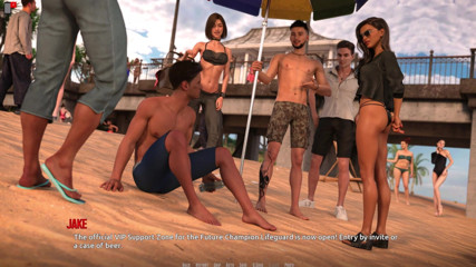 3D Cartoon Porn: Dominos Beach 19 prove round 2-3 Fatto Sfw