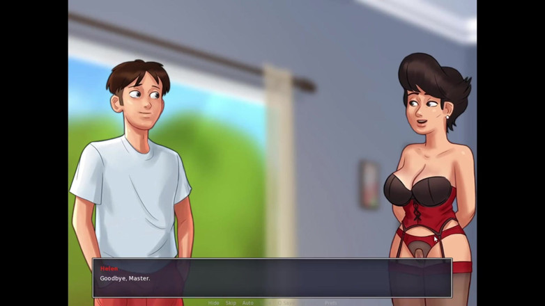 LewdArcade: Summertime saga helen Animation Sammlung [teil 15] Nacktes sexspiel [18+] Erwachsenen-spiel