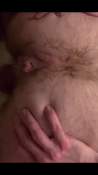 Just Pushing Out a Load From My Hairy Ass