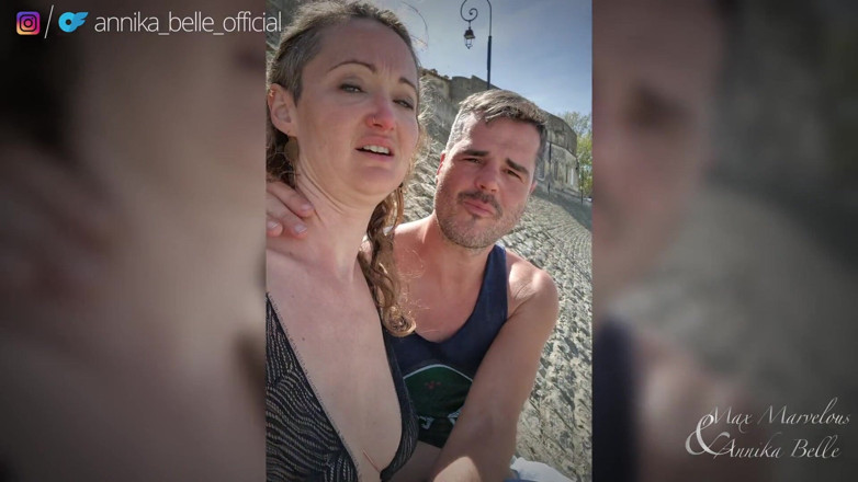 Max and Annika: Making Out in Arles (france) &amp; Fingering Her Wet Pussy - Nudity