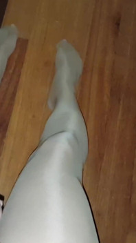 Dani_leg огромные камшоты в нейлоне
