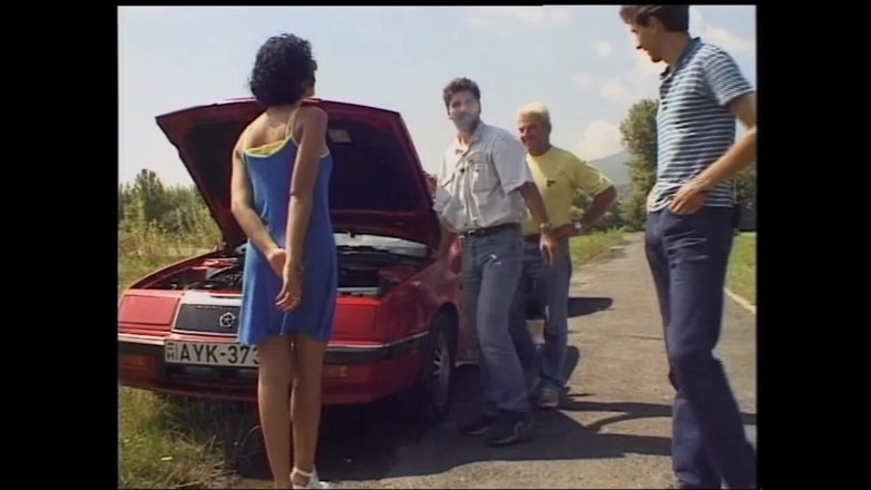 MMV films - The Original: Vintage trojka s dvojitou penetrací a výstřikem do úst od dvou...