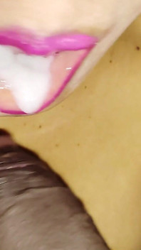 Unfaithful Married Wife Hungry Blowjob in Workshop with Hubbys Best Friend
