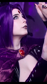 Teen Titans. Raven Ağzına Vajinasından Sperm Alıyor - Mollyredwolf
