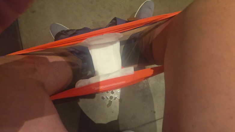 Takepad: Piss on Huge Pad with Change in Public Restrooms