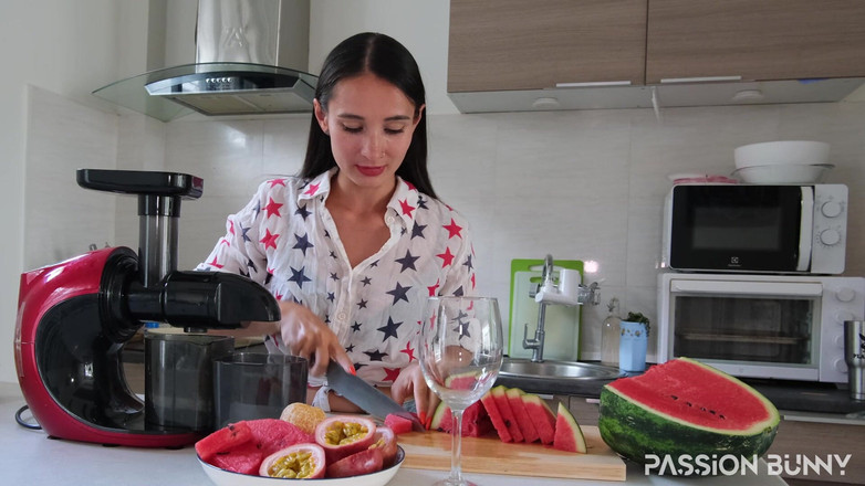 PassionBunny: Denní rutina - pojďme společně udělat čerstvou šťávu