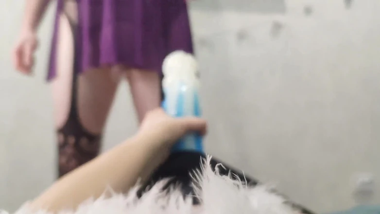 KinkyFamily: I Fuck My Husband's Slut with a Big Dildo