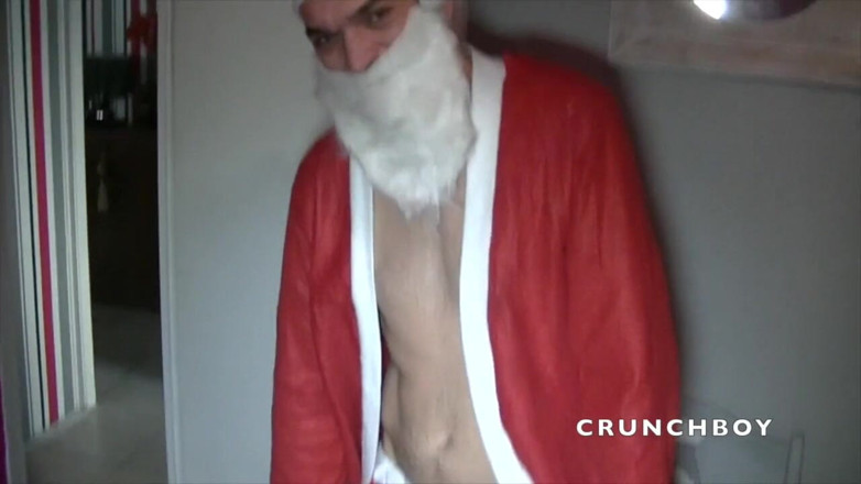 Gaybareback: Young Arab fucked raw by Santa Claus by surprise