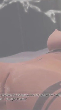 Lara e o Espelho de Shamhain Uma Paródia Especial de Jogo de Halloween Hentai Ep.3 Sexo Anal Futanari na Cama!