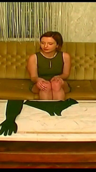 Vintage ragazza tedesca fa diteggiatura pipì orgasmo