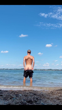 My Butt at the Beach