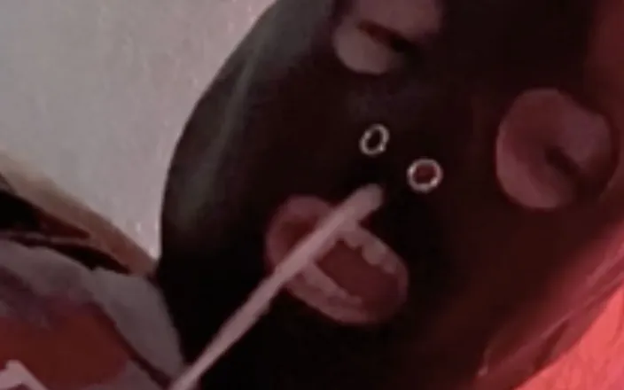 Sissy cumslut in training: Sissy Self Facial