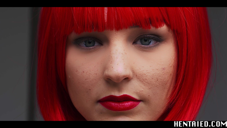 Hentaied: Real Life Hentai: redhead Alya Stark masturbating vigorously