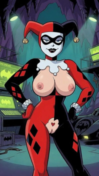 Tight Bald Ass Pussy Harley Quinn Teasing