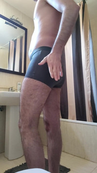 Trying on My New Panties That My Horny Neighbor Gave Me