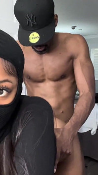 Sexy Booty Chick Bangs Herself with Dildo Then Gets Fucked by Real Dick