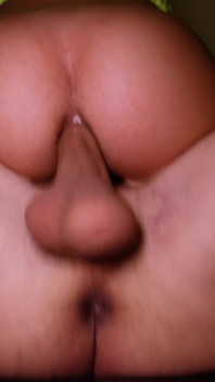 Horny Tranny Gets Her Tight Asshole Fucked to Orgasm in a Hotel Threesome