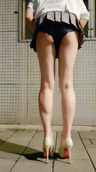 Wear Short Skirts with High Heels.