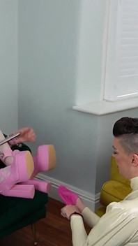 Bondage Rimming and Fingering