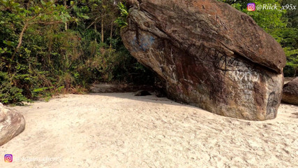 Cherry Adams: Sex on the deserted beach!! Amateur Brazilian teen sucked dick...