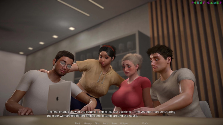 Porny Games: Freundliche hausfrau von weißem Schaum - sein erstes mal mit stiefmutter 8...