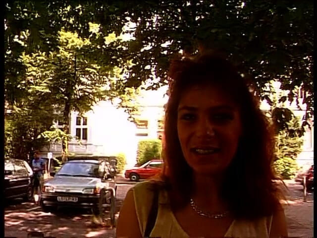 Lucky Cooch: Brunette beauty have a nice time at the outdoors interview