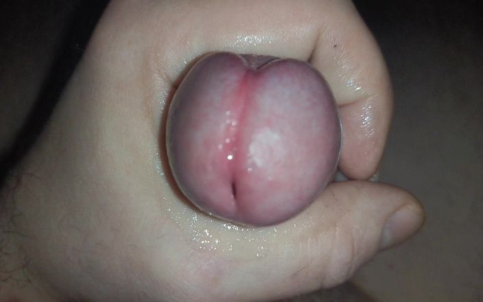 Uhri: Nahaufnahme masturbation, unbeschnittener schwanz, abspritzen