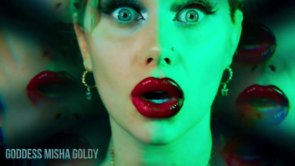 Goddess Misha Goldy: Mesmerizing wallet draining! My lips own you and your wallet!