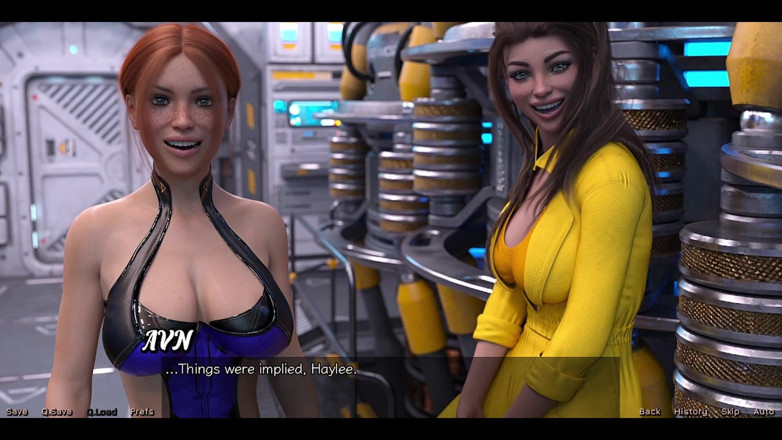 AVN Teller: Stranded in Space - Petite Brunette &amp; Big Tits Red Head Wants...
