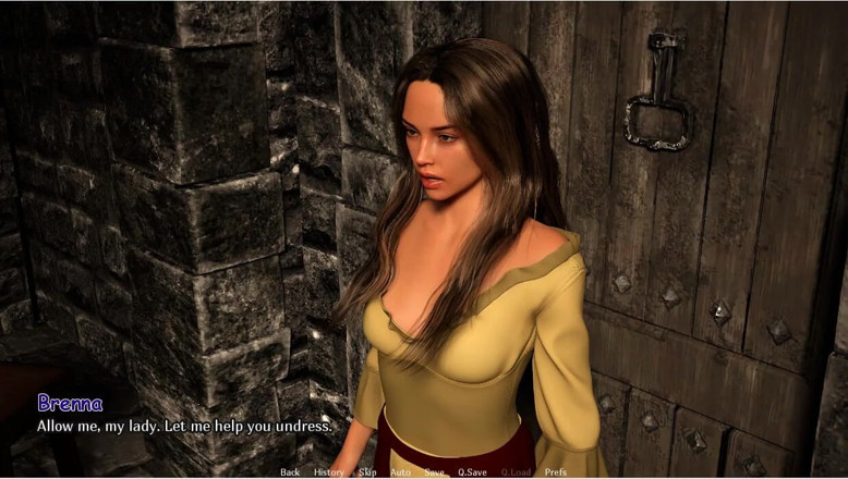 XXX Games Bunk: Valéria, a Lastheir - gameplay - rpg - banho lésbico