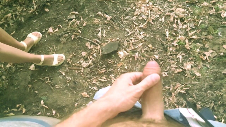 Mark: Einen fremden im wald gefickt