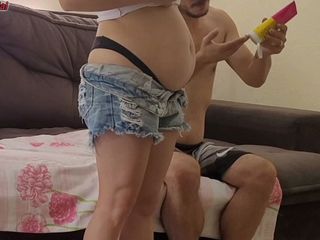 Casalpimenta: Pregnant Stepmother Seduces Stepson Until He Fucks Her Ass