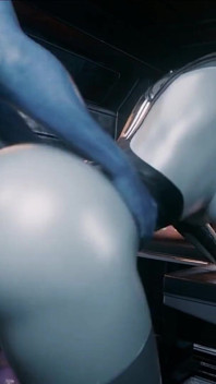 D3d Hot Curvy Ass Takes Hard Doggy Style - Intense Anal Ending in a Creamy Explosion