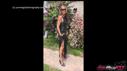 Sofie Marie: Naughty MILF Sofie Marie takes snaps and has fun in...