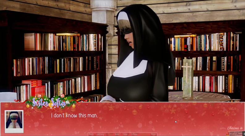 Cumming Gaming: Unlimited Christmas [xmas hentai porn play] ep.15 stepsister Sophia the nun...