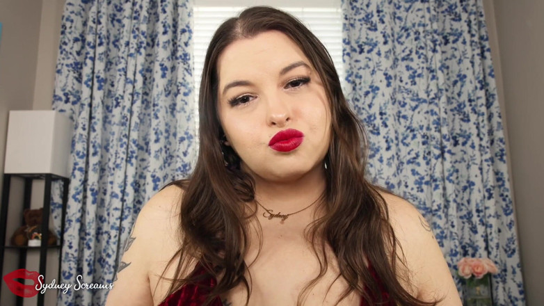 Sydney screams fetish: Controllata da labbra rosse lucide